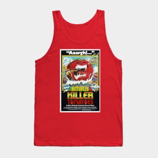 Classic (?) Science Fiction Movie Poster - Attack of the Killer Tomatoes Tank Top